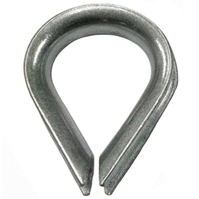 Thimble Tali Kawat Tipe Eropa Komersial Tugas Berat Thimble M4 - M32