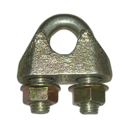 DIN1142 Klip Tali Kawat Kawat Logam Klem Kabel Baja Karbon Berlapis Seng