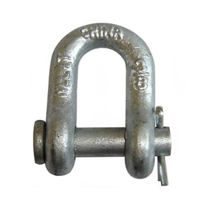 G215 Round Pin Chain Shackle Galvanized US Type