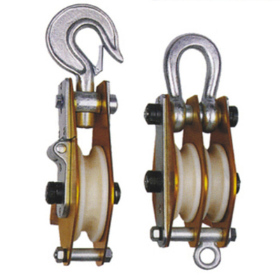 Blok Katrol Ganda Paduan Aluminium Galvanis 5.7mm - 15.5mm 80T
