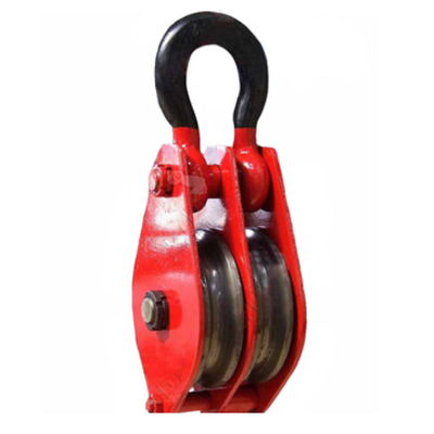 Perangkat Keras Rigging Kelautan Berlapis Daya 12mm - 42mm Blok Katrol Sheave Ganda