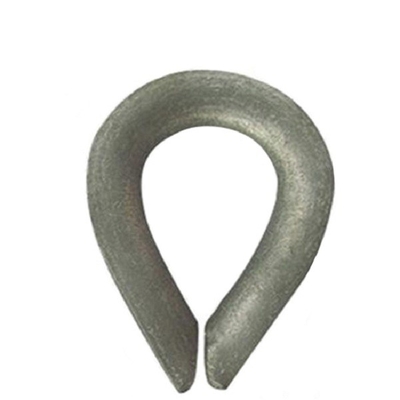 Thimble Tali Kawat Tugas Berat Galvanis DIN 3090