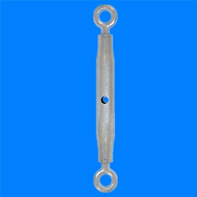 DIN1478 Pipa Turnbuckle Baja Tahan Karat Tipe Tubuh Baja Karbon Galvanis