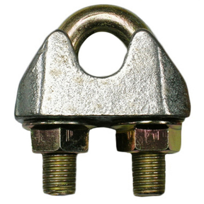 DIN1142 Klip Tali Kawat Kawat Logam Klem Kabel Baja Karbon Berlapis Seng