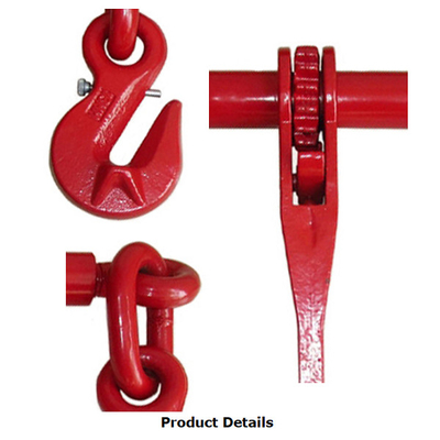 3.52kg - 19kg Self Ratchet Load Binder Pelapis Daya Tipe Eropa