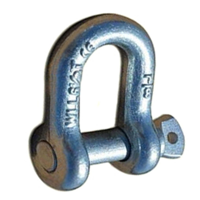 Galvanized Drop Forged Anchor Crosby Alloy Screw Pin Shackles 1/4 &quot;- 2''