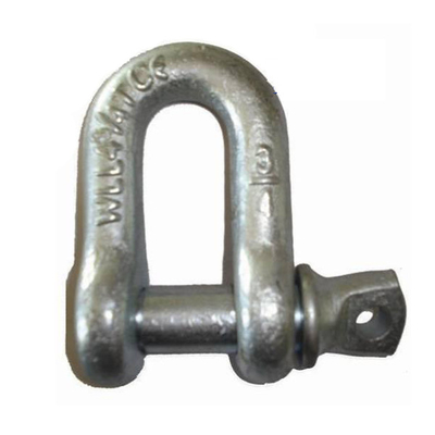 Galvanized Drop Forged Anchor Crosby Alloy Screw Pin Shackles 1/4 &quot;- 2''