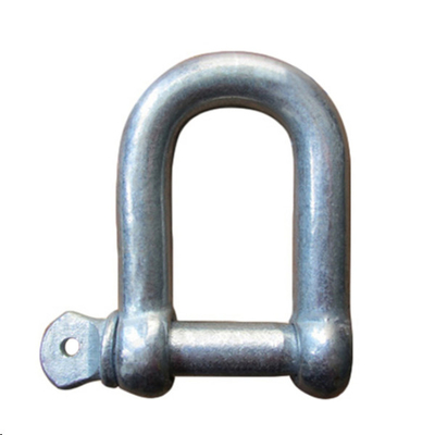 JIS Type Dee Screw Pin Anchor Shackle Dengan Pin Zinc Painted