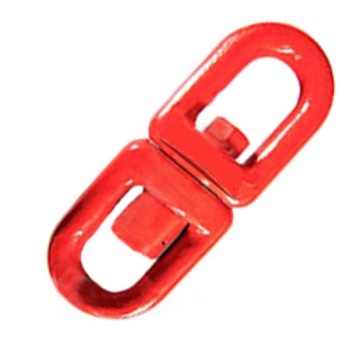 Warna Painted Drop Forged Chain Swivel Dengan Bearing Boat Rigging Hardware