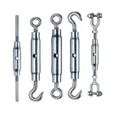 Gesper Putar Berlapis Seng DIN1478 Baja Paduan Turnbuckle M6 - M48