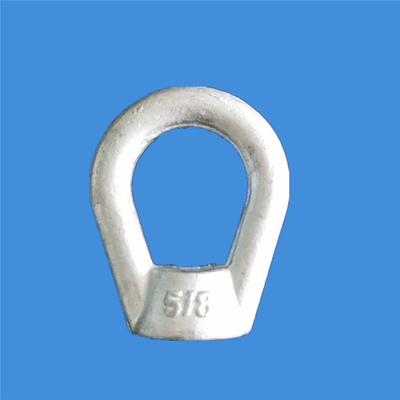 Baja karbon Alat Kelengkapan Tenaga Listrik HDG Thimble Eye Nut