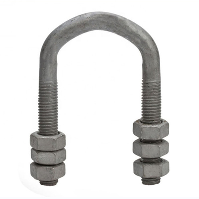 Fitting Tenaga Listrik 35KN HDG U Bolt 80MM - 140MM