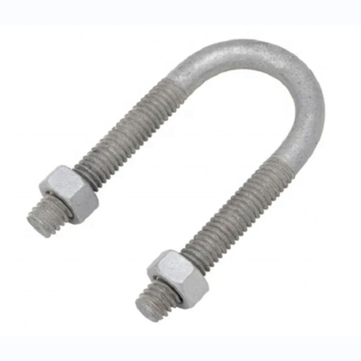 Fitting Tenaga Listrik 35KN HDG U Bolt 80MM - 140MM