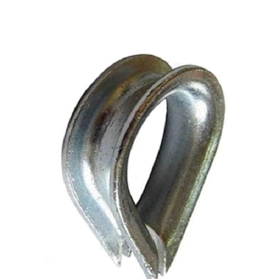 Tali Logam Komersial Thimble Round Rope 6mm Sampai 24mm Untuk Perlengkapan Rantai