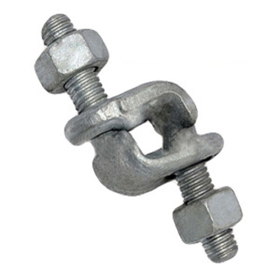 Listrik Galvanis Drop Forged Fist Grip Klip Kabel Klem Untuk Tali Kawat