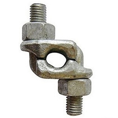 Listrik Galvanis Drop Forged Fist Grip Klip Kabel Klem Untuk Tali Kawat