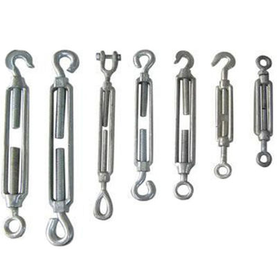 Gesper Giliran Disesuaikan Tipe Eropa Baja Karbon Turnbuckle Galvanis M20